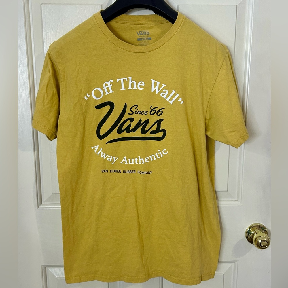 Vans Off The Wall Classic Fit Large T-Shirt - Picture 1 of 7